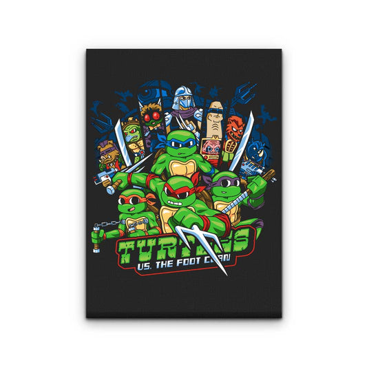 Turtle Pilgrim - Canvas Print