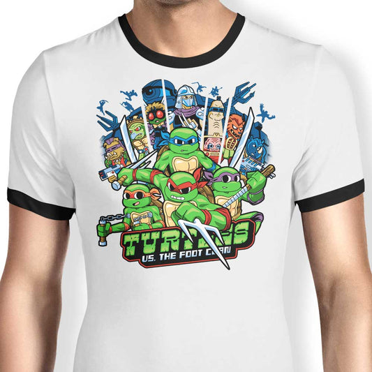 Turtle Pilgrim - Ringer T-Shirt