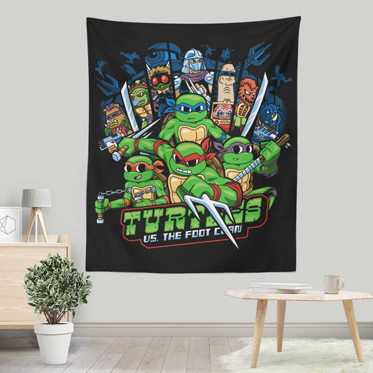 Turtle Pilgrim - Wall Tapestry