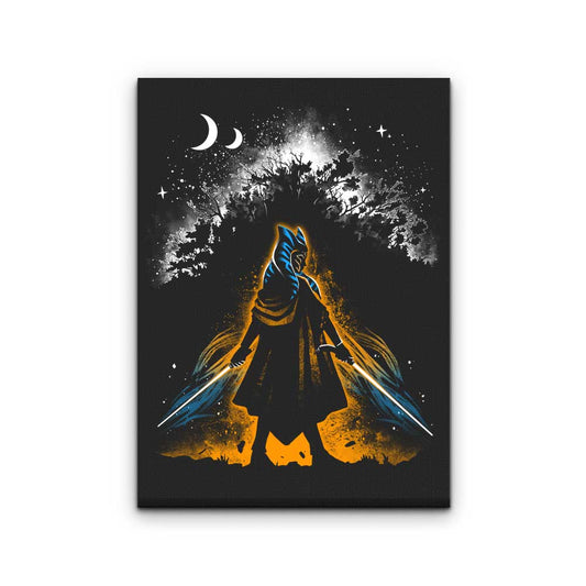 Twin Blade Fulcrum - Canvas Print