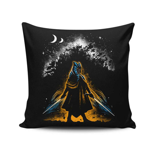 Twin Blade Fulcrum - Throw Pillow