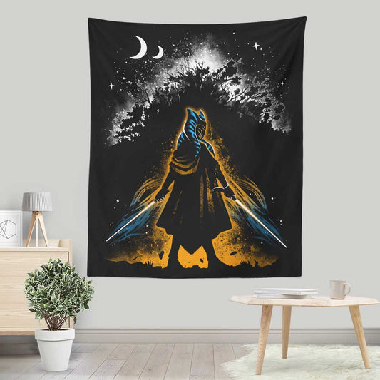 Twin Blade Fulcrum - Wall Tapestry