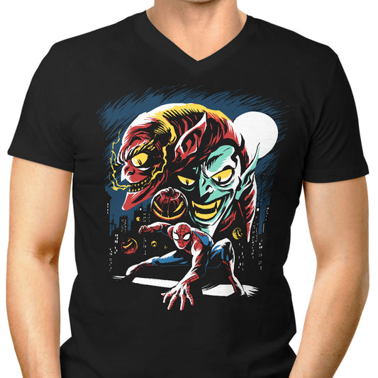 Twin Goblins - Men's V-Neck