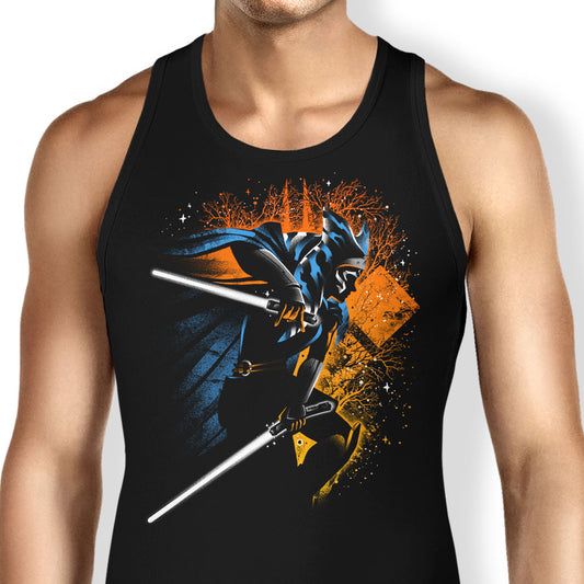 Twin White Blades - Tank Top