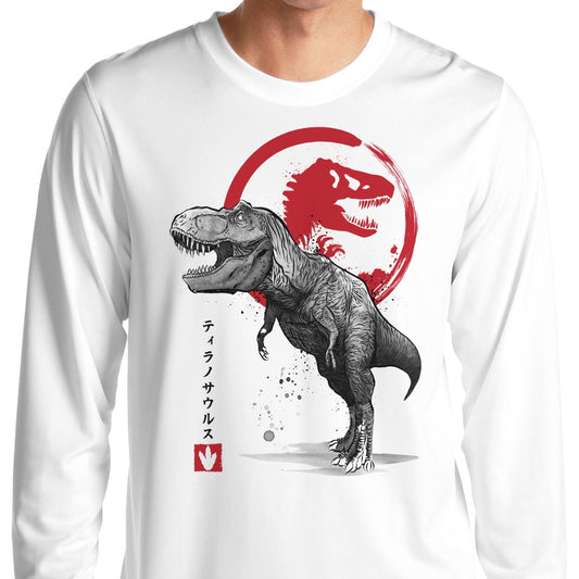 Tyrannosaurus Sumi-e - Long Sleeve T-Shirt