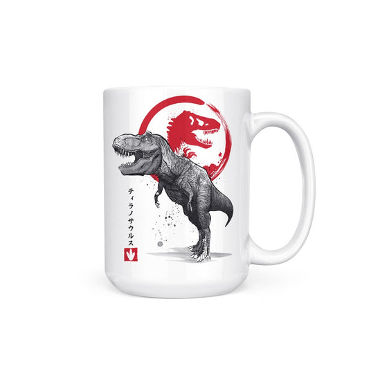 Tyrannosaurus Sumi-e - Mug