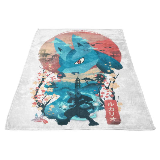 Ukiyo-e Aura - Fleece Blanket