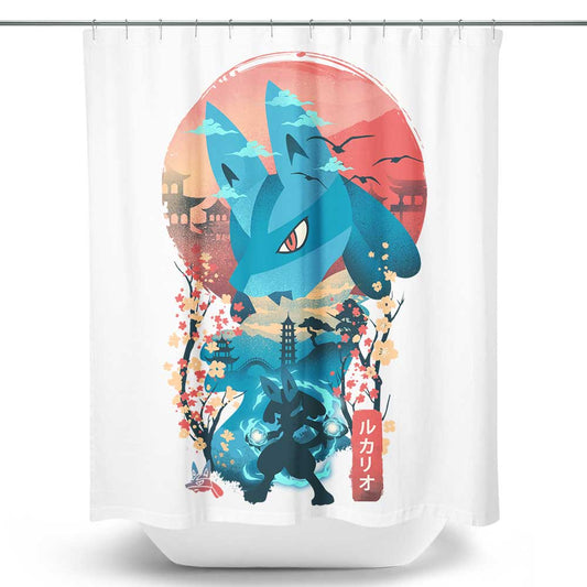 Ukiyo-e Aura - Shower Curtain