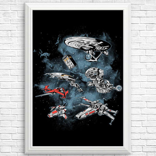 Ultimate Space Fleet - Posters & Prints