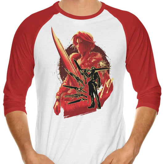 Ultimate Weapon Lion Heart - 3/4 Sleeve Raglan T-Shirt