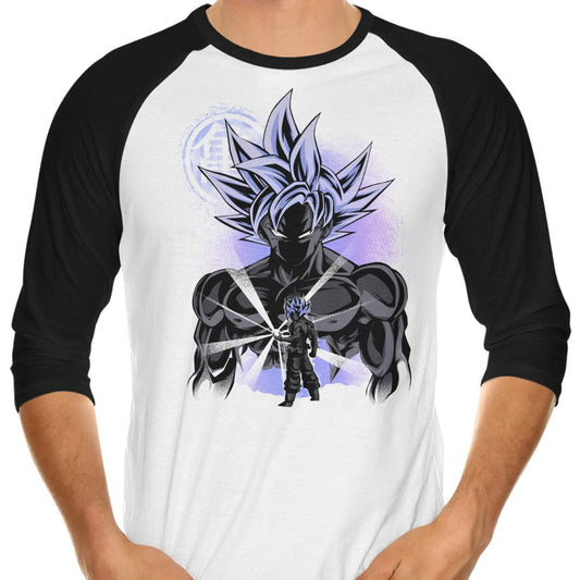 Ultra Instinct Hero - 3/4 Sleeve Raglan T-Shirt