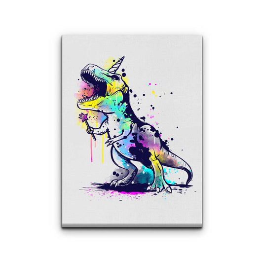 Unicornasaurus Rex - Canvas Print
