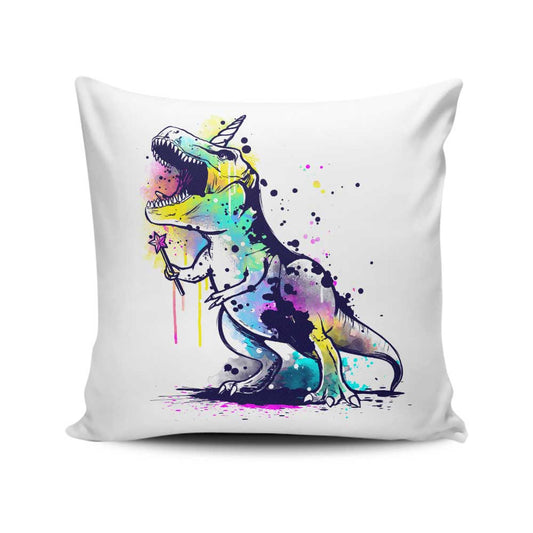 Unicornasaurus Rex - Throw Pillow