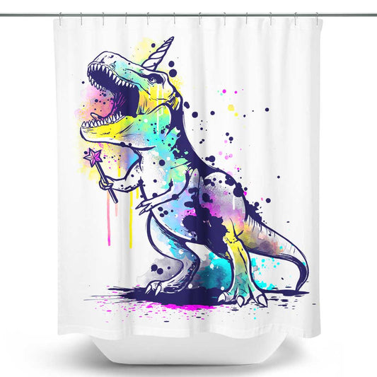 Unicornasaurus Rex - Shower Curtain