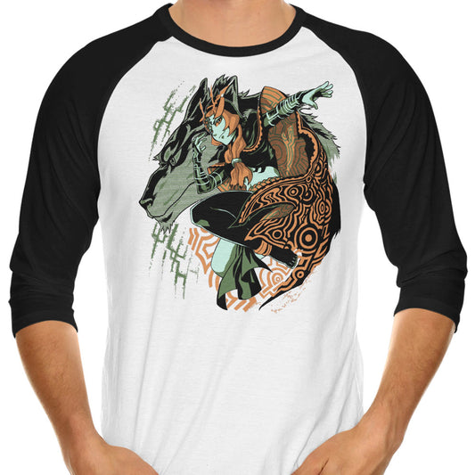 Unlikely Friends - 3/4 Sleeve Raglan T-Shirt