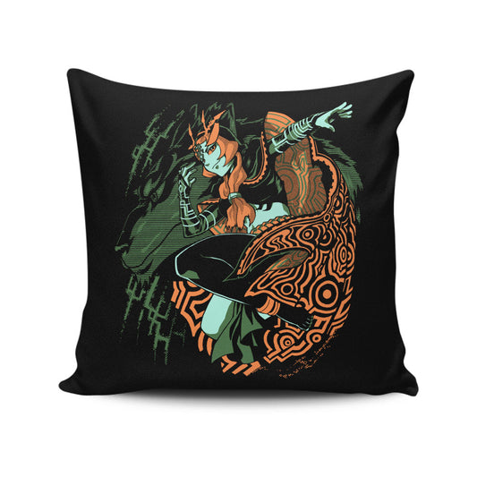 Unlikely Friends - Throw Pillow