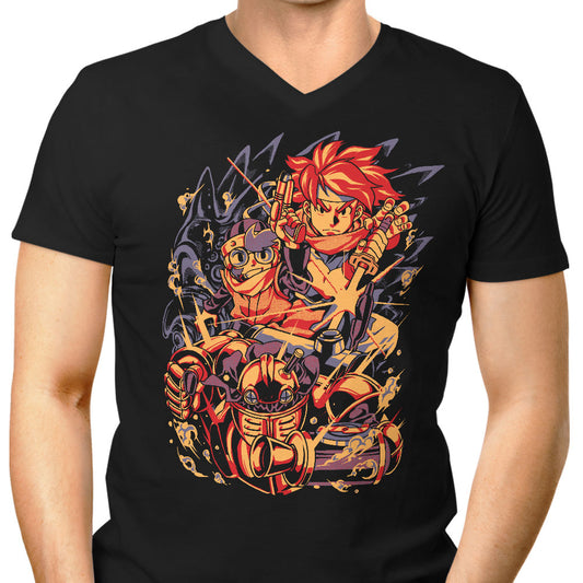 Us Against Me - Men's V-Neck