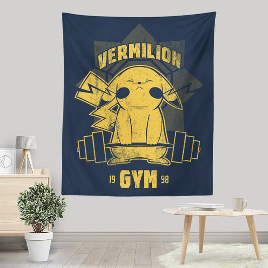 Vermillion Gym - Wall Tapestry