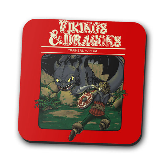 Vikings and Dragons - Coasters