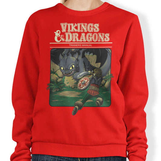 Vikings and Dragons - Sweatshirt