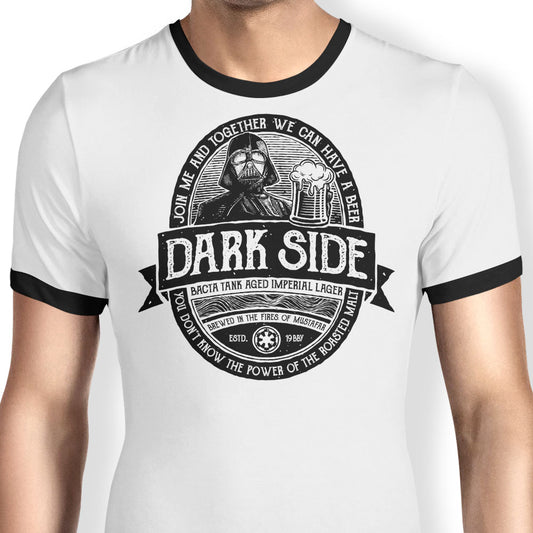 Vintage Dark Side - Ringer T-Shirt