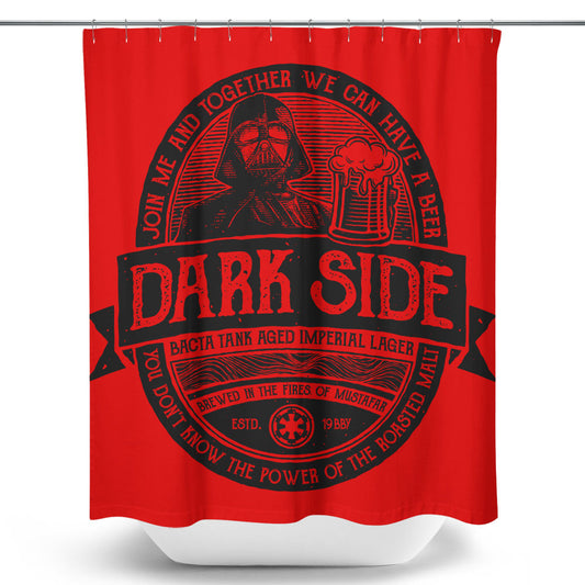 Vintage Dark Side - Shower Curtain