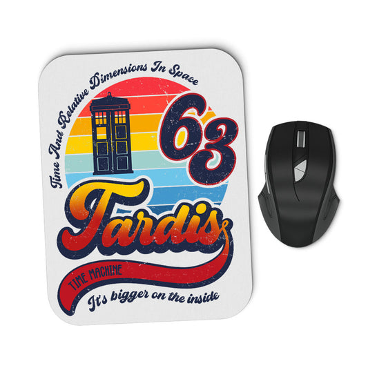 Vintage Time Machine - Mousepad