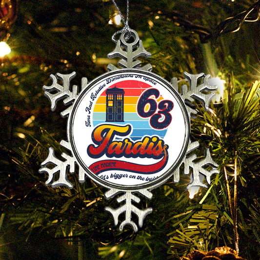 Vintage Time Machine - Ornament