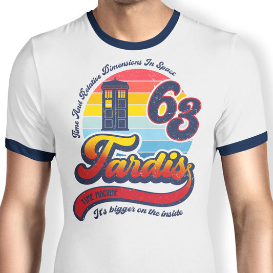 Vintage Time Machine - Ringer T-Shirt