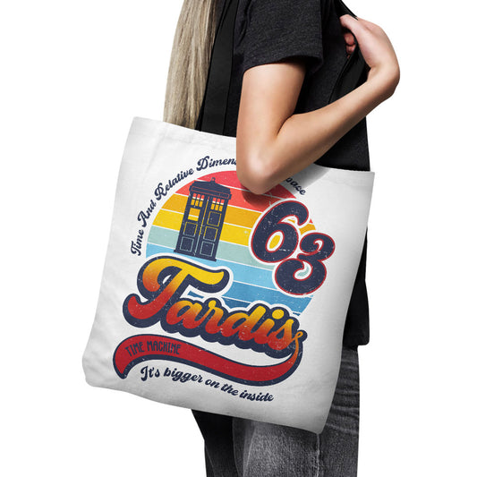 Vintage Time Machine - Tote Bag