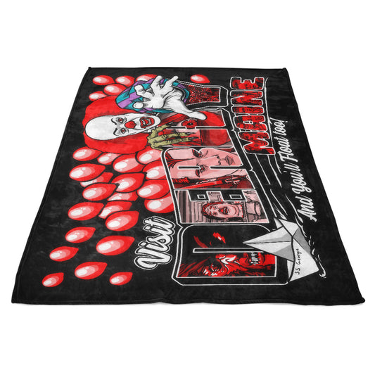 Visit Derry - Fleece Blanket