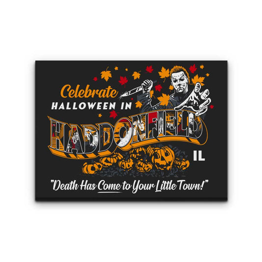 Visit Haddonfield - Canvas Print