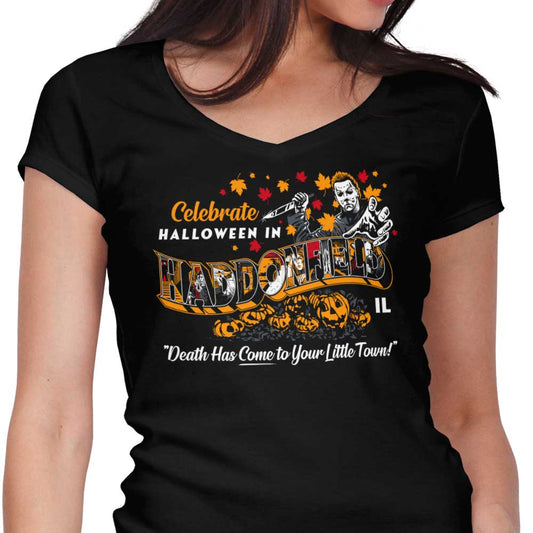 Visit Haddonfield - Women's V-Neck