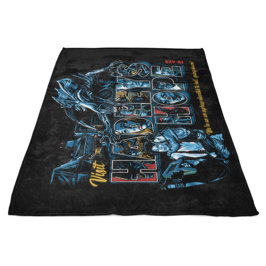 Visit Hadley's Hope - Fleece Blanket