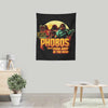 Visit Phobos - Wall Tapestry