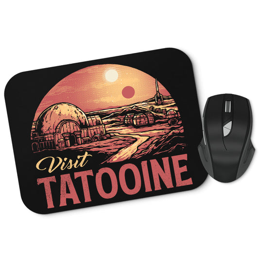 Visit the Twin Suns - Mousepad