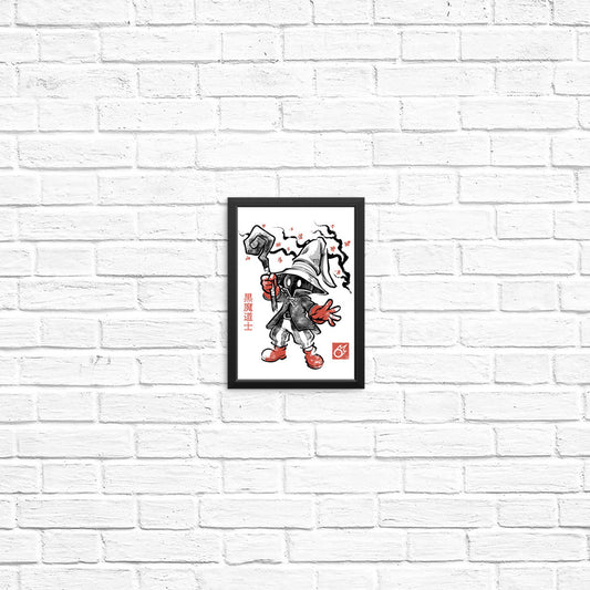 Void Caster Sumi-e - Posters & Prints