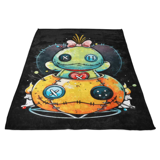 Voodoo Pumpkin - Fleece Blanket