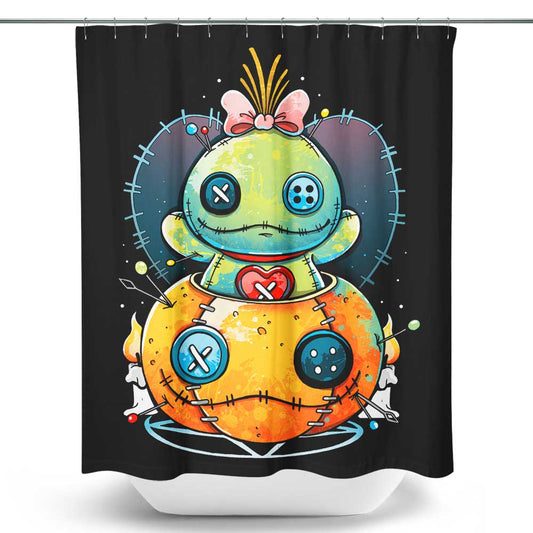 Voodoo Pumpkin - Shower Curtain