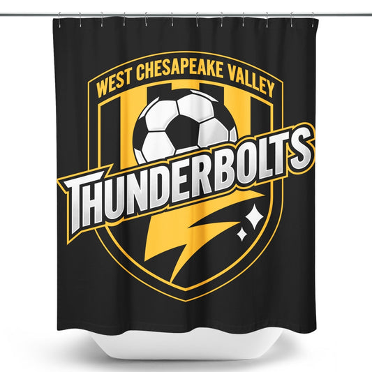 WCV Thunderbolts - Shower Curtain