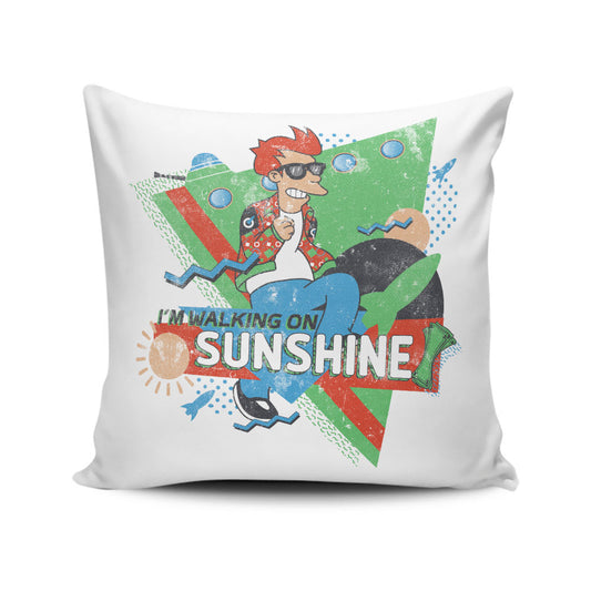 Walking on Sunshine - Throw Pillow