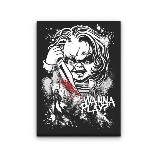 Wanna Play - Canvas Print