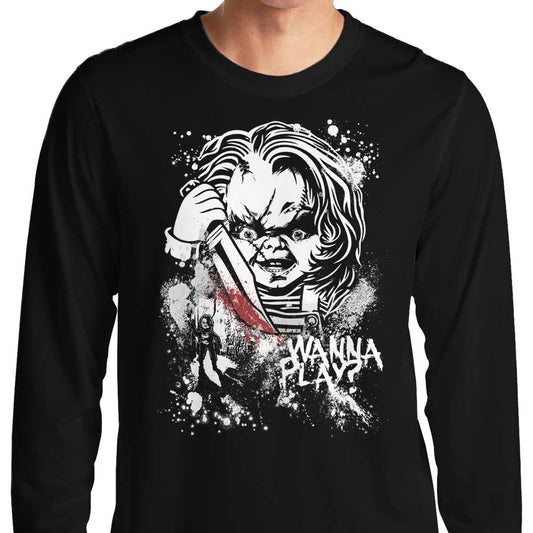 Wanna Play - Long Sleeve T-Shirt