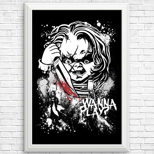 Wanna Play - Posters & Prints
