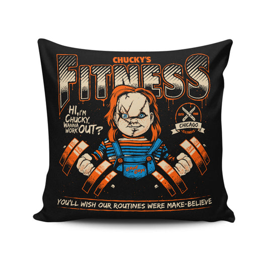 Wanna Work Out - Throw Pillow