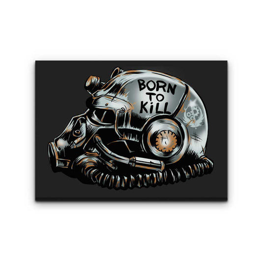 War Face Never Changes - Canvas Print