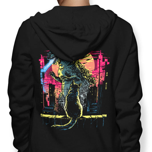 Watching the Kaiju - Hoodie