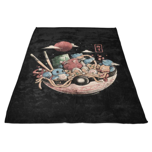 Water Bowl - Fleece Blanket