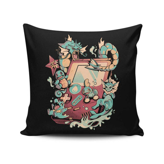 Water Game - Throw Pillow