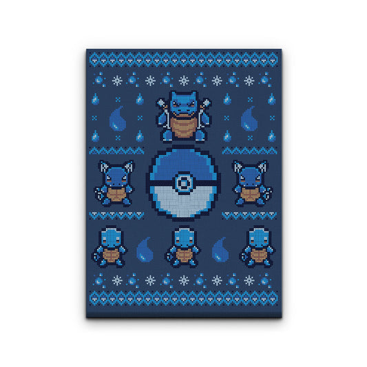 Water Trainer Sweater - Canvas Print